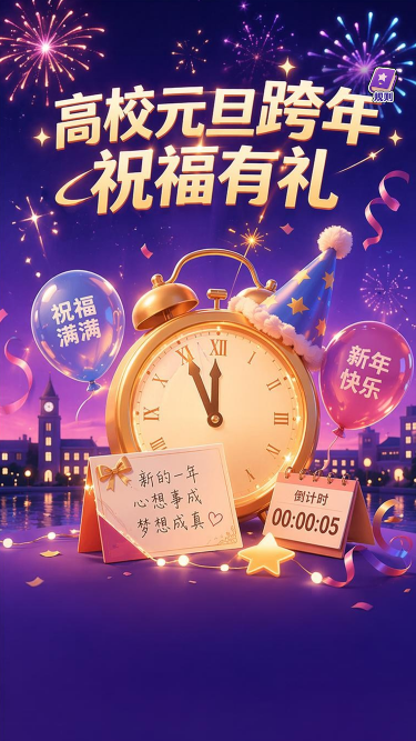 高校元旦跨年