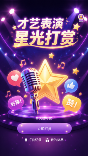 星光打赏