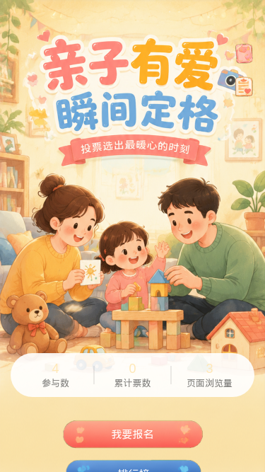 亲子有爱瞬间
