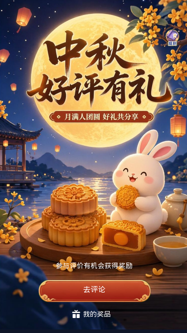 中秋好评有礼
