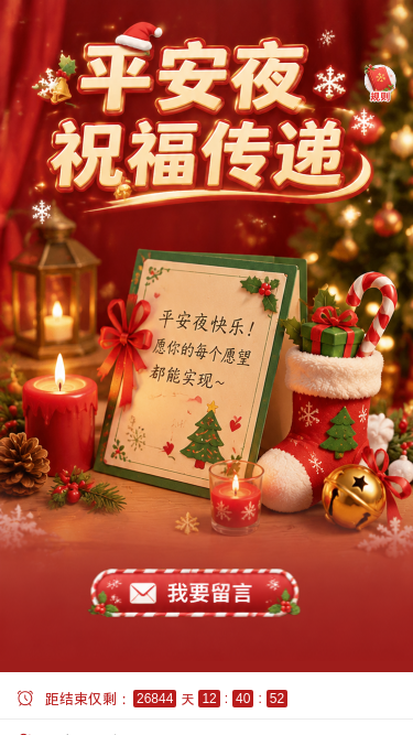平安夜祝福传递