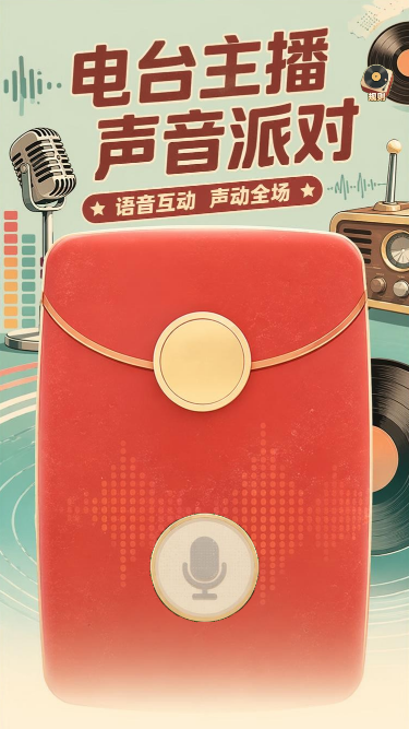 电台主播声音派对