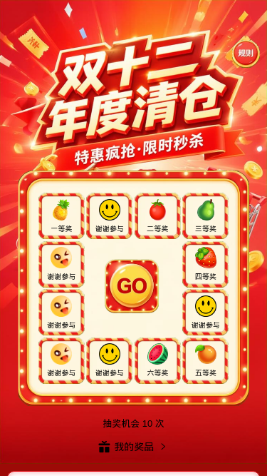 双十二清仓