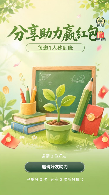 分享助力赢红包