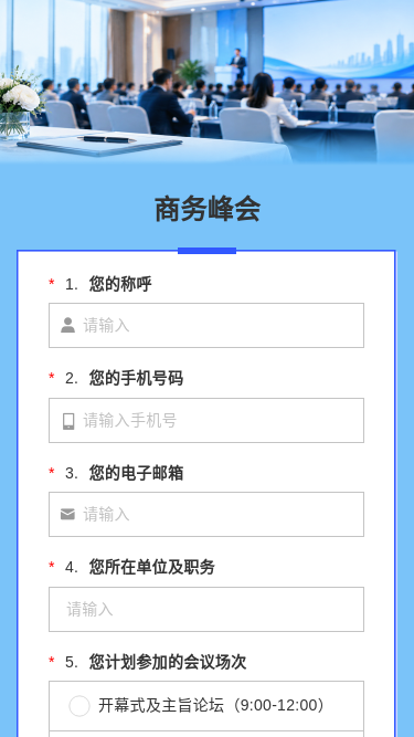 商务峰会