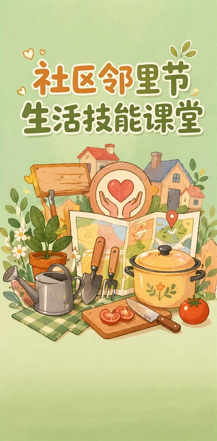 社区邻里生活课堂