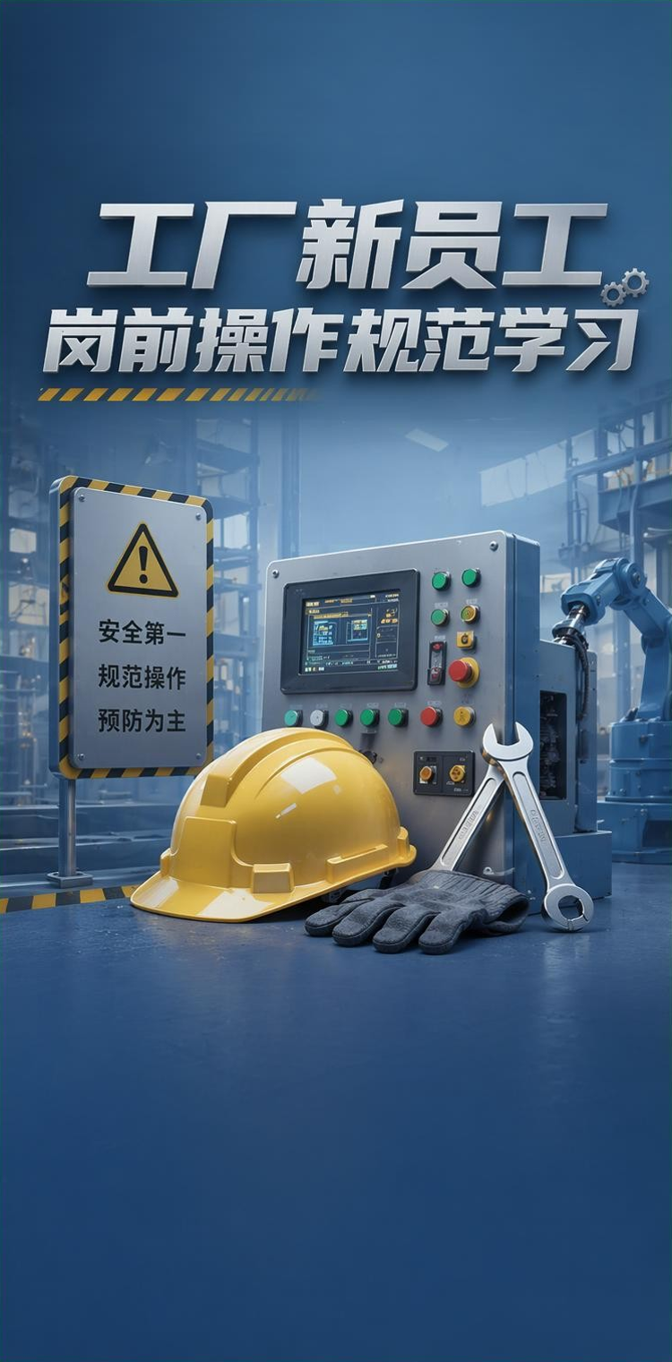 工厂新员工